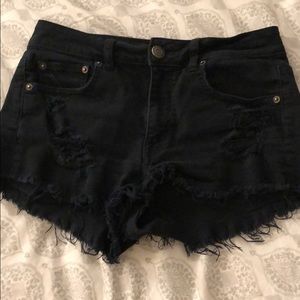 American Eagle Hi-Rise Festival Shorts
